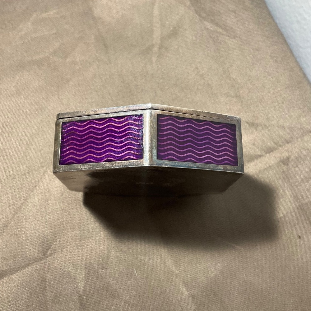 Silver Monogram Shield Box - Picture 3 of 6
